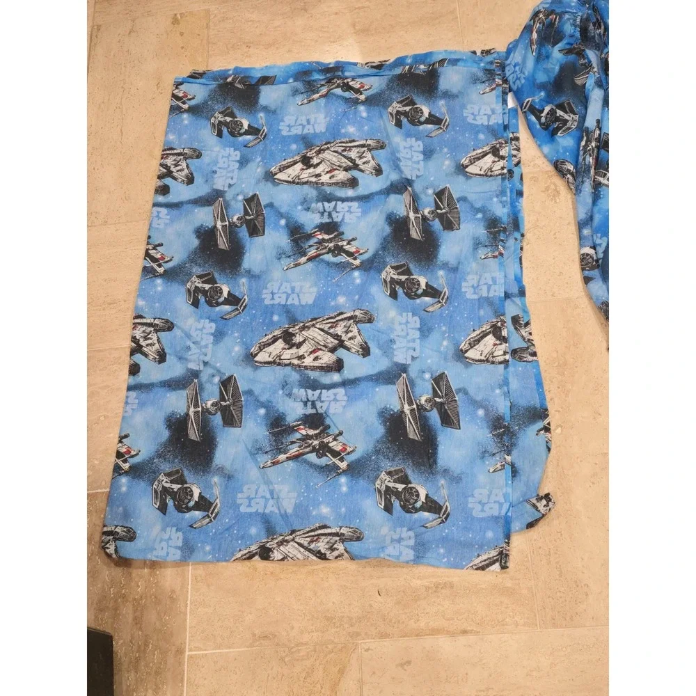 Vintage Star Wars Millennium Falcon X-Wing Twin 2 Piece Sheet Set Lucas Film Ltd